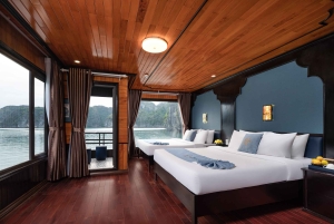 Bahía de Ha Long: tour de 2 días con el crucero boutique La Pandora.