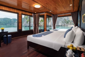 Bahía de Ha Long: tour de 2 días con el crucero boutique La Pandora.