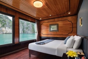 Bahía de Ha Long: tour de 2 días con el crucero boutique La Pandora.