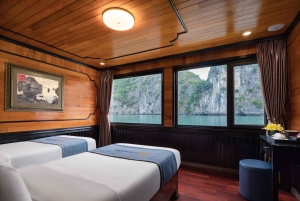 Bahía de Ha Long: tour de 2 días con el crucero boutique La Pandora.