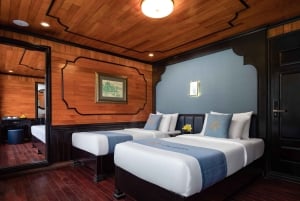 Bahía de Ha Long: tour de 2 días con el crucero boutique La Pandora.