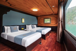 Bahía de Ha Long: tour de 2 días con el crucero boutique La Pandora.