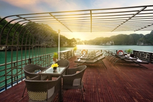 Bahía de Ha Long: tour de 2 días con el crucero boutique La Pandora.