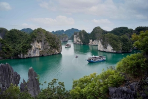 Bahía de Ha Long: tour de 2 días con el crucero boutique La Pandora.