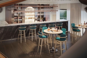 Baía de Ha Long: Cruzeiro de 6 estrelas com pernoita e caiaque à noite