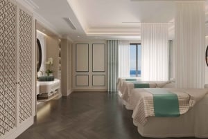 Baía de Ha Long: Cruzeiro de 6 estrelas com pernoita e caiaque à noite