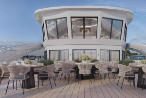 Baía de Ha Long: Cruzeiro de 6 estrelas com pernoita e caiaque à noite