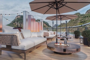 Baía de Ha Long: Cruzeiro de 6 estrelas com pernoita e caiaque à noite