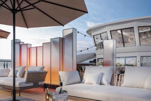 Baía de Ha Long: Cruzeiro de 6 estrelas com pernoita e caiaque à noite