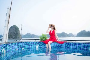 Ha Long Bay 8 hours daily tour on LA CASTA DAILY CRUISE