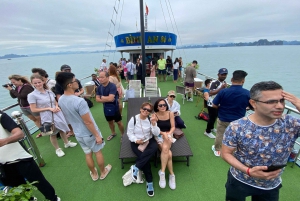 Ha Long Bay Day Trip: Discovering Luon Cave and Sunset Party