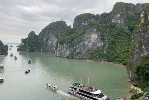 Ha Long Bay Day Trip: Discovering Luon Cave and Sunset Party