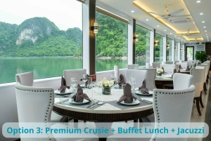 Excursión de 1 día a la bahía de Ha Long con crucero de lujo