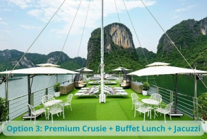 Excursión de 1 día a la bahía de Ha Long con crucero de lujo