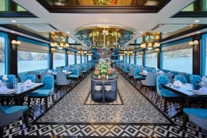 Ha Long Bay – Deluxe dagskryssning, lunch, kajakpaddling och solnedgångsfest