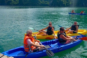 Ha Long Bay: Dolphin Cruise, day trip with Party & Kayaking