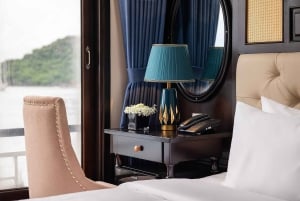 ハロン湾：すべてのアクティビティとガイド付きの豪華クルーズ2日間