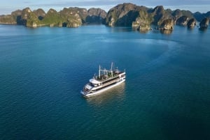 Ha Long Bay- Luxury Day Cruise, Lunch& Kayaking&Sunset party
