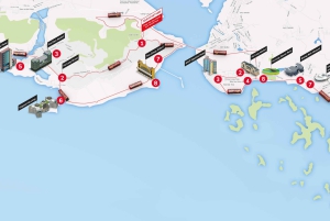 Ha Long : visite touristique en bus à arrêts multiples à arrêts multiples