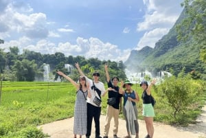 Da Hanoi: Tour di 2 giorni delle cascate di Ban Gioc con guida locale