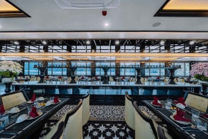 Hanoi: Luksusowy rejs po zatoce Lan Ha z prywatnymi balkonami, posiłki