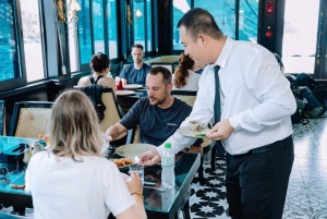 Hanoi: Luksusowy rejs po zatoce Lan Ha z prywatnymi balkonami, posiłki