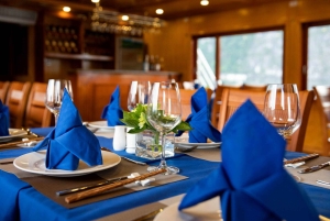 Hanoi: Luksusowy rejs po zatoce Lan Ha z prywatnymi balkonami, posiłki