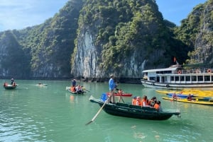 Halv dag Lan Ha Bay: båttur, kajakkpadling, snorkling