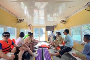 Demi-journée dans la baie de Lan Ha : excursion en bateau, kayak, plongée en apnée
