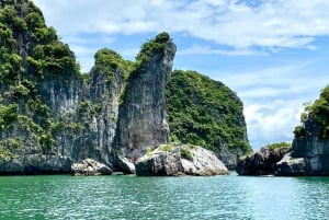 Excursion d'une demi-journée dans la baie de Lan Ha ( 4 heures ) : Kayak, plongée en apnée