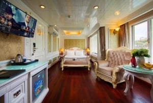 From Hanoi: 2-Day Bai Tu Long Bay Luxury Cruise with Jacuzzi