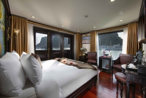 Hanoi: Halong Bay 2-Day Luxury Cruise Private Balcony & Cave