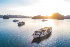 Hanoi: Halong Bay 2-Day Luxury Cruise Private Balcony & Cave