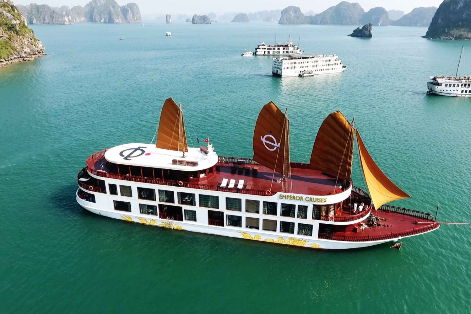 Halong Bay: 2 Days 1 Night Experience on Emperor Cruise