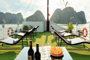 2 dagars orientalisk kryssning med liten boutique Ha long Bay