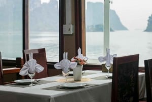 2 dagars orientalisk kryssning med liten boutique Ha long Bay