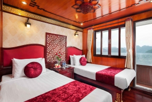 Crucero por la Bahía de Halong: 3 días y 2 noches con Rosa Cruise 3 estrellas