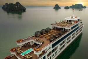 Halong Bay Day Tour With The Best Luxury Ambassador Cruise