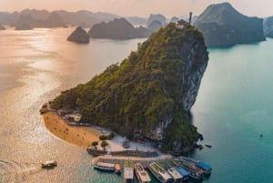 Excursion d'une journée dans la baie d'Halong avec Apollo Premium Cruise 99