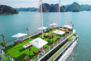 Excursion d'une journée dans la baie d'Halong avec Apollo Premium Cruise 99