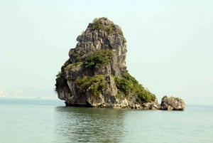 Halong bay deluxe cruise 6 hours trip, lunch, kayaking, swim
