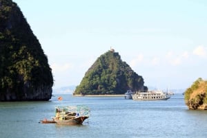 Halong bay deluxe cruise 6 hours trip, lunch, kayaking, swim