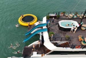 Excursion d'une journée dans la baie d'Halong et la baie de Lan Ha à bord d'une croisière 5 étoiles de première classe