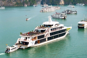 Baía de Halong: Cruzeiro Sea Octopus com almoço e visita a uma gruta