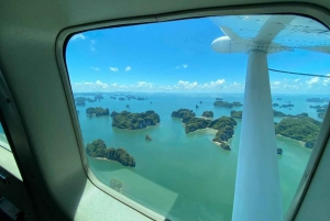 Watervliegtuig Halong Bay - Een vogelvlucht vanuit de lucht