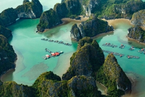 Watervliegtuig Halong Bay - Een vogelvlucht vanuit de lucht