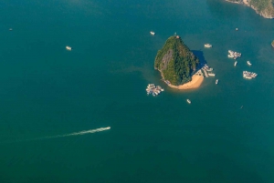 Hidroavião na Baía de Halong - Uma experiência com vista panorâmica do céu