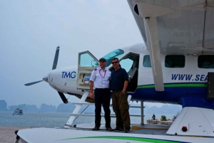 L'hydravion de la baie d'Halong - Une vue à vol d'oiseau depuis le ciel