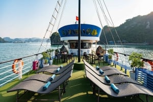 Halong Bay: Day Cruise with Caves, Kayaking & Sunset Party