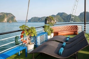 Halong Bay: Day Cruise with Caves, Kayaking & Sunset Party